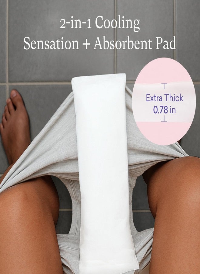 PurComfy 18 Pcs Postpartum Essentials Recovery Kit, Includes 5 Disposable Underwear, 24 Perineal Pad Liners, Perineal Care Foam, 5 Instant Ice Pads, Peri Bottle and 5 Postpartum Pads - Image 5